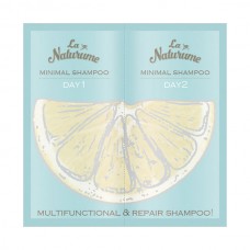 La Naturume Multifunctional & Repair Minimal Shampoo Trial set  (Scent of Citrus Verbena) 10ml x 2pcsks  163-0708